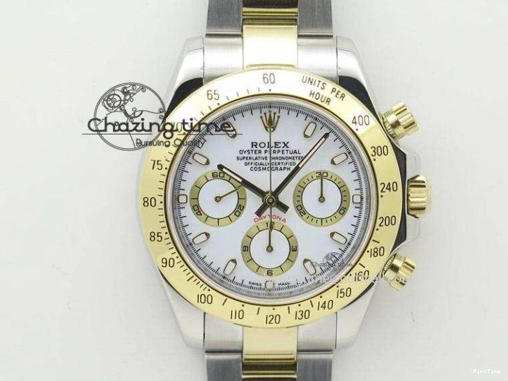 MiroTime 0502 Daytona 116508 YG 3CF 1:1 Best Edition Black Bezel Meteorite Dial on Oysterflex Strap SH4130 V2(Mod Version) Effortless 119